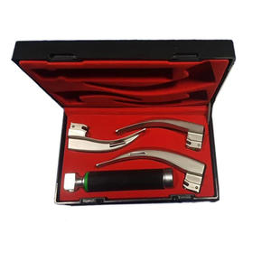 Nouvel ensemble de laryngoscope de haute qualité pour les professionnels de la chirurgie Ensemble de laryngoscopes personnalisables de haute qualité - Product Image 1