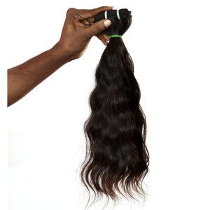 Extensiones de Cabello Humano Remy Indio Liso Natural, 100 Gramos, Cutícula Virgen Alineada, Micro-Link, Cabello Virgen de Templo, Súper Doble Trama - Product Image 6