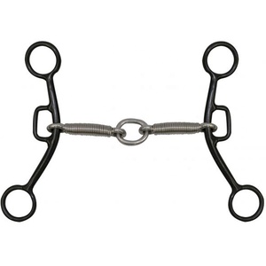 Hackamore ถักชุบโครเมี่ยม9.5นิ้วแก้มยูโร cavall บิต2025 - Product Image 2