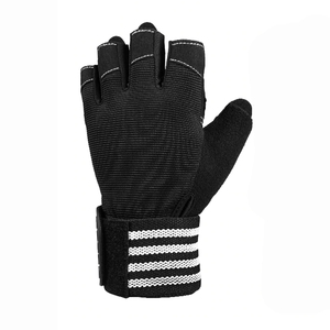 Guantes de levantamiento de pesas con logotipo personalizado de alta calidad para gimnasio, hombres, mujeres, disponibles, entrenamiento, Fitness, levantamiento de pesas, guantes de gimnasio - Product Image 5
