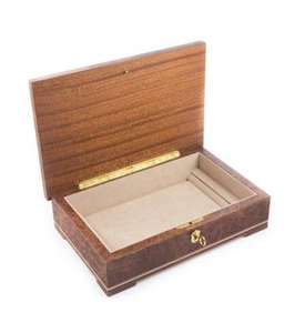 Boîte de rangement à bijoux en bois moderne, ajustable, faite à la main, capacité personnalisée, vente en gros - Product Image 1
