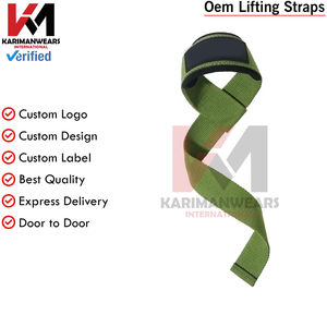 Hot Sale Gym Weight Lifting Straps Heavy Duty <b>Wrist</b> <b>Support</b> Powerlifting Accessories - Product Image 3