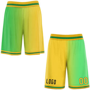 Pantalones cortos de baloncesto de poliéster ligeros de alta calidad transpirables e impresos para sesiones de gimnasio de deportes al aire libre de verano al por mayor - Product Image 1