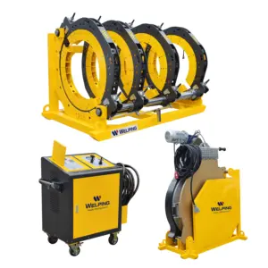 1000mm HDPE Butt Fusion Máquina termoplástica Pipe Welding Machine com grua e registrador de dados