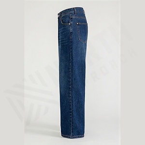 Pantalones Vaqueros de Mezclilla con Corte Slim Fit, Estilo Clásico de Cinco Bolsillos, Algodón con Spandex, para Hombre, Color Personalizado al por Mayor - Product Image 3