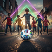 Balón de Fútbol Promocional de PU 2026 con Logotipo Personalizado para Regalos Corporativos, Campamentos de Entrenamiento o Deportes Escolares