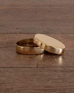 Designer Metal <b>Sweet</b> <b>Box</b> With Intricate Pattern Ideal For Return Gifts During Indian Family Celebrations - Product Image 1