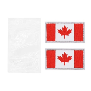 Hot Selling Unique Magic Flag New Design Canada <b>Red</b> Leaves Embroidered Arm Patch Funny Collage Dorm Slogan Pennant - Product Image 4