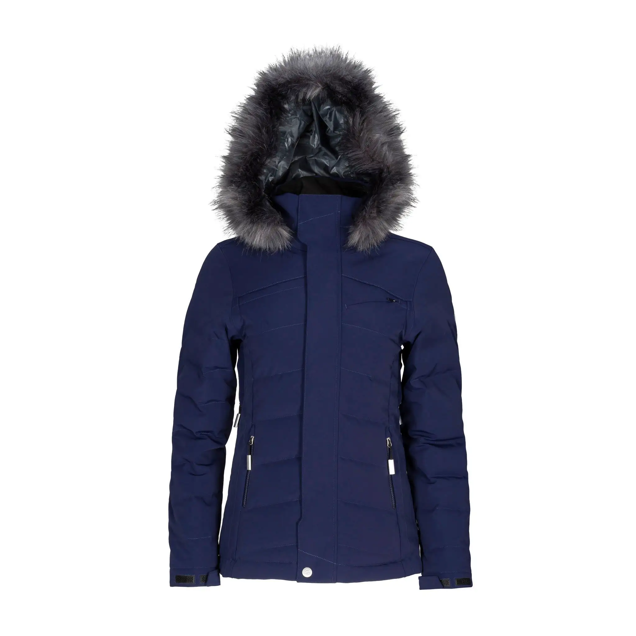 Chaqueta Parka con capucha para mujer, abrigo de piel cálido a prueba de viento, de cintura, de calidad exquisita, hecha en paquistaní