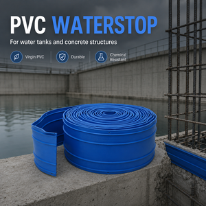 วัสดุกันซึมรอยต่อคอนกรีต Sofuco PVC EO250-ST ผลิตจาก PVC บริสุทธิ์ หนา 4 มม. แบบยืดหยุ่น สำหรับรอยต่อพื้นโรงแรมและคลังสินค้า - Product Image 1