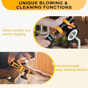 Pistolas pulverizadoras de alta presión de 2,0mm, máquina pulverizadora de pintura sin aire eléctrica, <span class=keywords><strong>pistola</strong></span> pulverizadora de pintura <span class=keywords><strong>para</strong></span> coche Hvlp portátil - Product Image 3