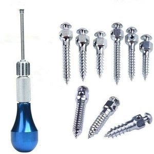 Mini implantes de ortodoncia, 3 uds., microtornillo + 1 destornillador, herramienta, materiales inoxidables - Product Image 5