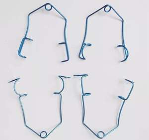 4 Pcs Manual Reusable Titanium Barraquer Eye Speculums Wire <b>Blades</b> Ophthalmic <b>Surgical</b> Instruments - Product Image 2
