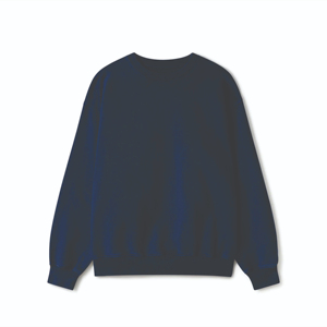 High Quality USA Size Custom Logo Embroidered Crewneck Sweatshirt <b>Thick</b> <b>Fleece</b> Blank Men's Hoodies Printed Pattern Customizable - Product Image 2