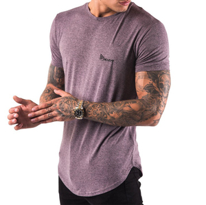 T-shirts de sport de haute qualité pour hommes, style court, populaires, 100% polyester, vêtements décontractés pour adultes - Product Image 2