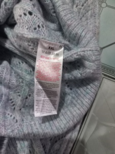 Jersey de punto de Otoño de alta calidad para mujer al por mayor, cárdigan de moda con cuello en V y cuello levantado, estilo informal - Product Image 3