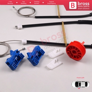 ชุดซ่อมมอเตอร์กระจกไฟฟ้า BWR429 สำหรับประตูหน้าซ้าย รถยนต์ Vel Satis Hatchback BJ ปี 2001-2009 รุ่น 8200008327 - Product Image 5