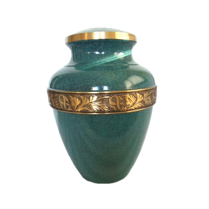 Urne funéraire en acajou de style américain de qualité supérieure fabriquée à la main en métal pour adultes souvenir commémoratif pour cendres funéraires - Product Image 6