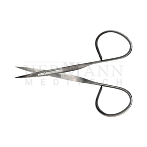 Tijeras Quirúrgicas Manuales de Acero Inoxidable HERMANN MEDITECH de 100 mm de Precisión para Disección Fina, Uso Hospitalario, Certificación CE - Product Image 6