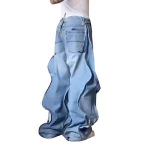 Ensemble veste et pantalon ondulés 3D personnalisés pour hommes Ensemble de vêtements d'extérieur pour hommes Pantalon cargo ample Streetwear en coton respirant disponible en gros - Product Image 5