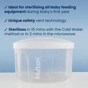 Stérilisateur combiné micro-ondes ou bouteille d'eau froide MILTON |   Système de stérilisation par micro-ondes et eau froide - Product Image 4