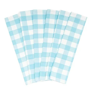 Serviettes de cuisine en coton 100% antimicrobiennes, écologiques, absorbantes, à carreaux Buffalo, pour le nettoyage du verre - Haute qualité - Product Image 2