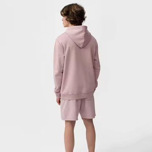 Shorts pour hommes personnalisés de haute qualité 100% coton polaire sérigraphie avec broderie Shorts Shorts en molleton mi-long - Product Image 5