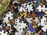 Puzzle de 1000 pièces entièrement imprimé en couleur - Charmant design parisien pour adultes et enfants, papier recyclé, coins carrés, cadeau