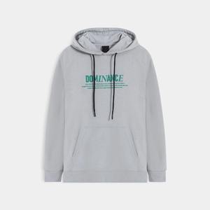 Pull à capuche en polaire pour hommes surdimensionné imprimé personnalisé respirant à manches longues avec cordon de serrage style décontracté pour l'impression numérique d'hiver - Product Image 3