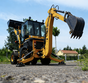 Minipala caricatrice 45-16 con retroescavatore, capacità nominale 1,8 tonnellate (5200 kg), motore diesel, articolata - Product Image 3