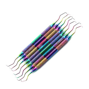 Juego de Instrumentos dentales duraderos de acero inoxidable, juego de 5 Uds., juego de instrumentos de elevación sinusal, kit de implantes dentales, alemán Premium - Product Image 5