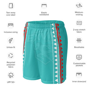 OEM Custom Logo Men Double <b>Layer</b> Gym Mesh Shorts Custom Logo Design Lightweight Mesh Shorts - Product Image 3