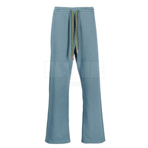 Best Selling Men's Flared <b>Trouser</b> Mid Waist Canvas Casual Straight Pattern Custom Logo Design High Quality OEM Service Available - Product Image 1