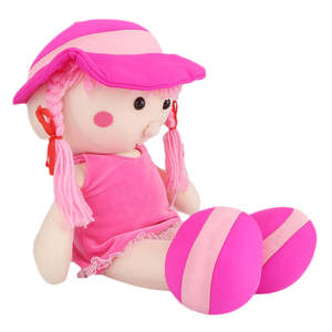 <b>Stuffed</b> <b>Soft</b> Been Doll <b>Toy</b> - Pink - Product Image 1