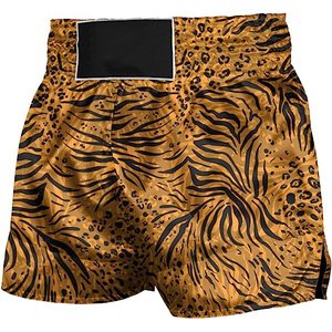 Short de kickboxing décontracté en coton léger pour hommes respirant Hip Hop MMA équipement d'arts martiaux couleur unie pour adultes - Product Image 1