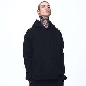 Sudaderas con Capucha para Hombre, al por Mayor, las Más Vendidas, 100% Algodón, Forro Polar Transpirable, Hombros Caídos, Logotipo Bordado Personalizado, Estilo Urbano - Product Image 4