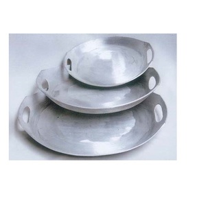 Ensemble de trois plateaux à chocolat de forme arrondie, faits à la main, nouveau plateau à chocolat classique et élégant, nouveau plateau à chocolat au prix de gros - Product Image 1