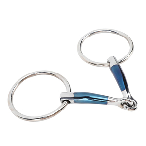 2024 Productos ecuestres Nuevo diseño Horse Bits Snaffle Equine Equipment Hors Mouth Bits Racing Riding para montar a caballo OEM - Product Image 4