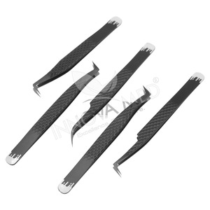 Emballage personnalisé pince à cils étui holographique compact pour pince à épiler stockage d'outils de beauté porte-pince à cils étui organisateur - Product Image 5