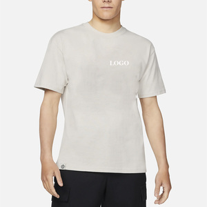 Camiseta gráfica personalizada transpirable de ajuste Regular de peso ligero para hombre/camiseta de poliéster de algodón en blanco liso con precio al por mayor - Product Image 5