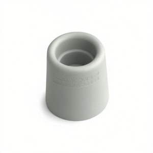 Amortiguador de Puerta Gris para Montaje con Clavija, 29 mm de Diámetro, 35 mm de Altura, para Persianas, Cortinas y Contraventanas - Product Image 2