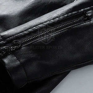 Chaquetas de cuero de alta calidad para estilos de vida activos Diseño de cuello con capucha elegante Durabilidad de larga duración Tamaño Winter High Street - Product Image 6