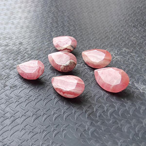 Piedras preciosas facetadas de Rodocrosita naranja Natural de calidad AAA + tamaños personalizados al por mayor forma de lágrima y pera disponible - Product Image 2