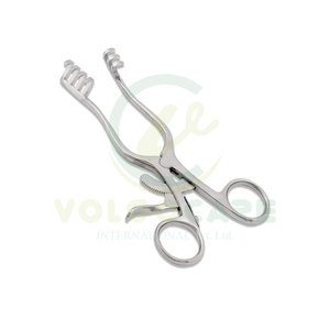 Retractor de disección Premium Weitlaner Manual 5,5 pulgadas. (13,97 Cm) Blunt 3x4 Prong Quirúrgico Veterinario ENT Acero Inoxidable - Product Image 1