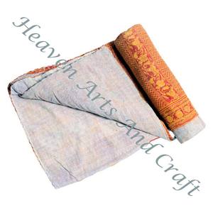 <b>Kantha</b> <b>Quilt</b> Gudari <b>Kantha</b> <b>Quilt</b> Gudari Hot Selling Wholesale Gold Supplier GD2034 Handmade <b>Kantha</b> <b>Quilt</b> Cotton Printed Indian - Product Image 6