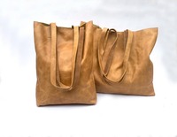 Sac fourre-tout de luxe pour femme en cuir véritable pleine fleur, style vintage, résistant à l'eau, portable et durable