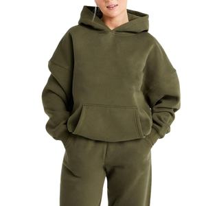 Nouvelle arrivée Top tendance Coupe ample Survêtements pour femmes Streetwear décontracté Survêtements à manches longues Conception et impression personnalisées - Product Image 2