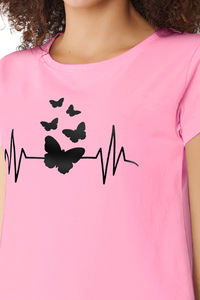 T-shirt confortable de qualité supérieure avec Pent pour filles femmes débardeur en polyester/tricot disponible à la vente - Product Image 5