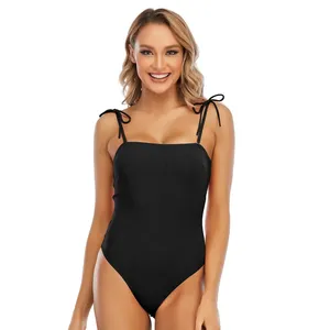 bikini Bathing Suits Woman Solid Swimsuit Push Up Halter Bikini <b>Ring</b> Swimming Suit For Women Low Waist Swimwear Two-Piece Suit - Product Image 2