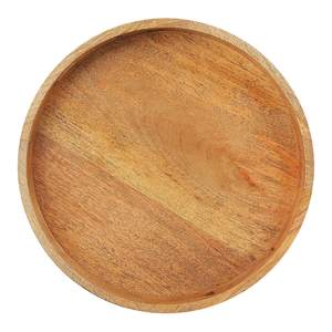 Plateau rond en bois design avec motif artistique pour la maison et la cuisine, et pour servir des aliments et des boissons dans les restaurants et les cafés à domicile - Product Image 2